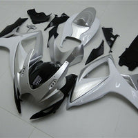 NT Injection Fairing Kit Fit for 2006 2007 GSXR 600 750 Silver White Black N039