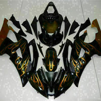 MS Injection Mold Black Fairing ABS Kit Fit for Yamaha 2008-2016 YZF R6 g011