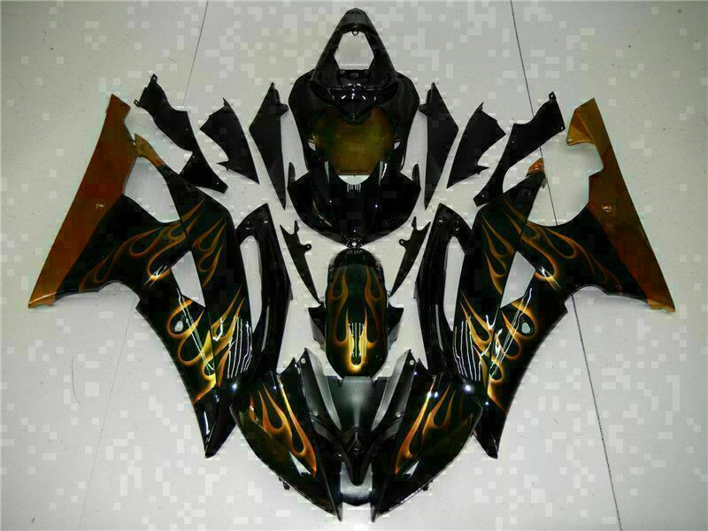 NT Fairing Fit for Yamaha 2008-2016 YZF-R6 G011- Black | ABS Injection
