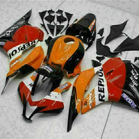 MSA Injection Mold Orange Fairing Plastic Fit for Honda 2009-2012 CBR600RR u016