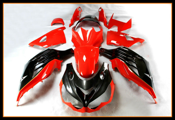 NT Red ABS Plastic Fairing Kit Fit for Injection ZX14R ZZR1400 2012-2024 e003A