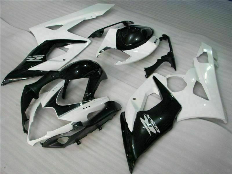 NT Fairing Fit for Suzuki 2005-2006 GSXR 1000 P041- White Black | ABS Injection
