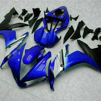 MSB Injection Molded Kit White Blue Fairing Fit for Yamaha 2004-2006 YZF R1 i005