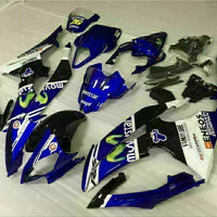 MS Injection Bodywork White Blue Fairing Fit for Yamaha 2008-2016 YZF R6 j070