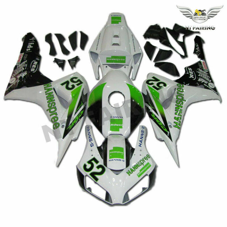 NT Fairing Fit for Honda 2006-2007 CBR1000RR U018- Green White | ABS Injection