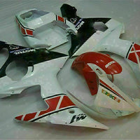 MS Injection White Red Fairing Fit for Yamaha YZF 2003-2005 R6 & 06-09 R6S g013