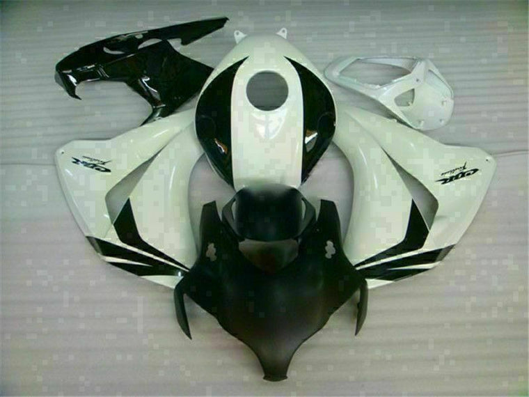 NT Fairing Fit for Honda 2008-2011 CBR1000RR U086- White Black | ABS Injection