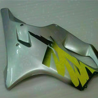 MS Yellow Silvery Fairing Injection Fit for Honda 1999-2000 CBR600 F4 Plastic u013