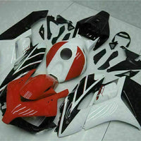 MS Injection Plastic Red White Fairing Kit Fit for Honda2004-2005 CBR1000RR u0106