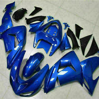 MSA Fit for  Ninja 2006-2007 ZX10R Plastic Blue Injection Fairing s015