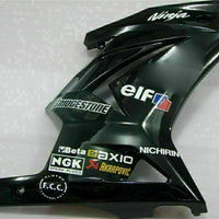MS Fit for  2008-2012 EX250 250R Plastic Black Injection Fairing t032-T