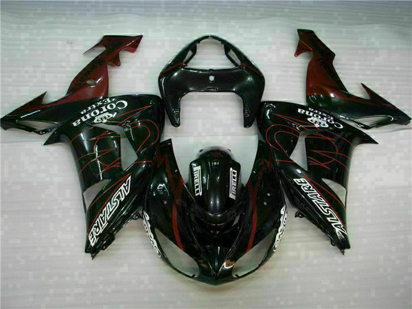 MSA Fit for  Ninja 2006 2007 ZX10R With Seat Cowl Injection Fairing t0015-T