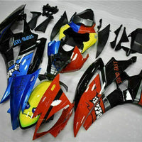 NT Injection Yellow Blue Red Fairing Kit Fit for Yamaha 2006-2007 YZF R6 N068