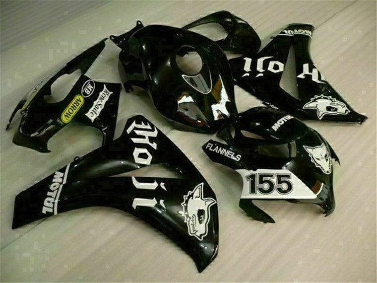 MS Injection Black ABS Plastic Fairing Fit for Honda 2008-2011 CBR1000RR u031