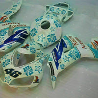 MS Injection Blue White Plastic Fairing Fit for Honda 2006-2007 CBR1000RR u089