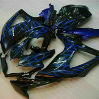 MSB Injection Mold Blue Black Fairing Fit for  2008-2010 GSXR 600 750 o041