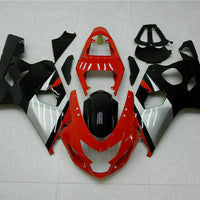 MS Injection Kit Red Black Fairing Fit for  2004 2005 GSXR 600 750 n008h