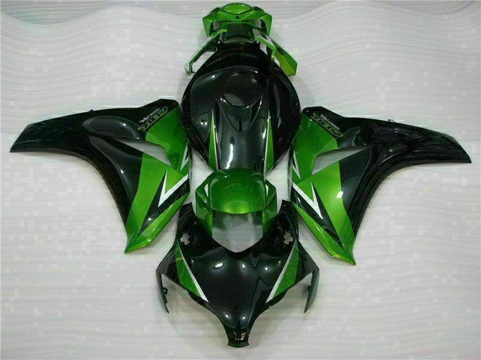 MS Injection Mold Green Black Fairing Fit for Honda 2008-2011 CBR1000RR u012