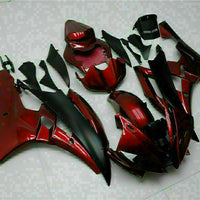 MSB Injection Mold Red Black ABS Fairing Fit for Yamaha 2006-2007 YZF R6 j004
