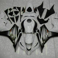 MSA Injection  White Black Fairing Kit Fit for Honda 2007-2008 CBR600RR u072