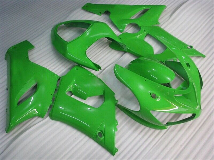 NT Complete Green ABS Plastics Fairing Fit for 2005 2006 ZX6R 636 New Set e06A