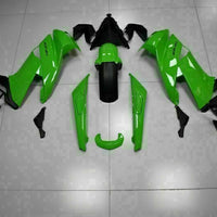 MSA Fit for  Ninja 650R 2009-2011 ER6F Plastic Green Black Fairing t003