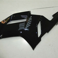 Fit for  2007 2008 ZX6R Plastic Glossy Black Injection Fairing Set n0q-B
