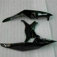 MSA Injection Fairing Fit for  2009-2012 ZX6R Plastic With Seat Cowls t031-T
