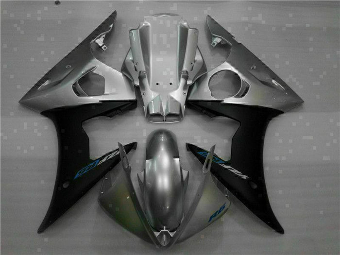 MS Injection ABS Silver Kit Fairing Fit for Yamaha YZF 2003-2005 R6 & 06-09 R6S g033