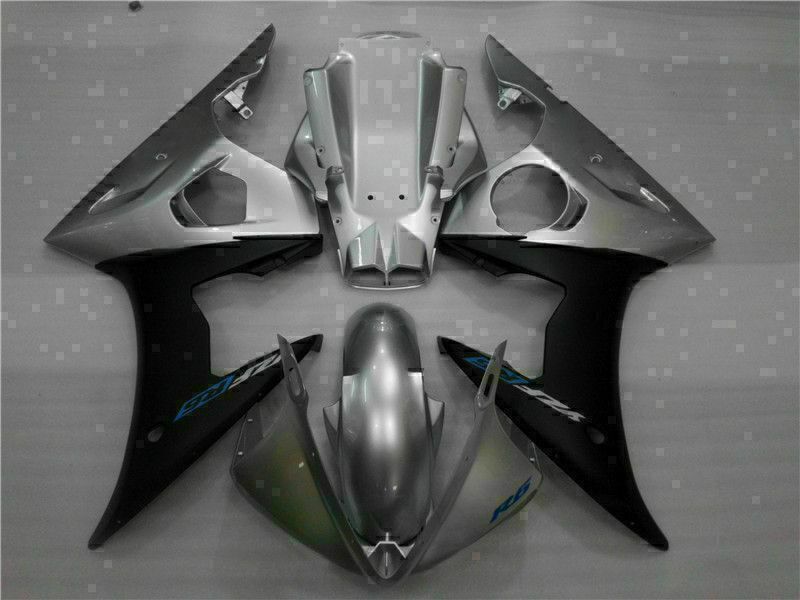 NT Fairing Fit for Yamaha 2003-2009 YZF-R6/YZF-R6S G033- Silver | ABS Injection