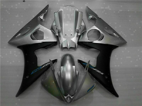 MS Injection ABS Silver Kit Fairing Fit for Yamaha YZF 2003-2005 R6 & 06-09 R6S g033