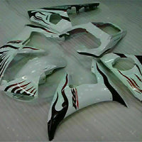 MS Injection Mold White Set Fairing Fit for Yamaha YZF 2003-2005 R6 & 06-09 R6S g023