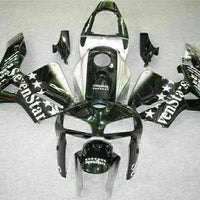 MSA Injection Mold Fairing Fit for Honda 2005-2006 CBR600RR Black Plastic u015