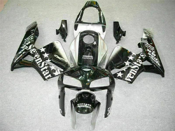 MSA Injection Mold Fairing Fit for Honda 2005-2006 CBR600RR Black Plastic u015