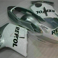 MS Injection White Silver Fairing ABS Kit Fit for Honda 1996-2007 CBR1100XX u020