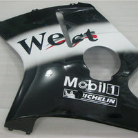 MSA Injection Black White Fairing ABS Fit for Honda 1996-2007 CBR1100XX u023