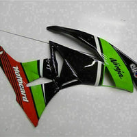 MSA Injection Fairing Fit for  2009-2012 ZX6R Plastic With Seat Cowls t007HG
