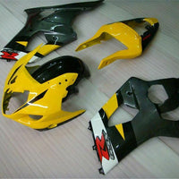 MS Injection New Yellow Black Fairing Fit for  2003-2004 GSXR 1000 n021