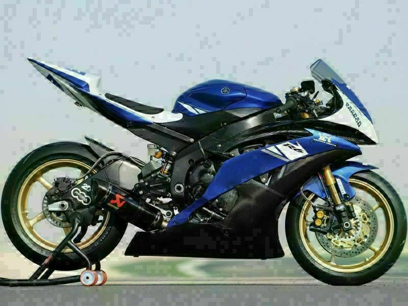 NT Fairing Fit for Yamaha 2008-2016 YZF-R6 G042- Blue Black | ABS Injection