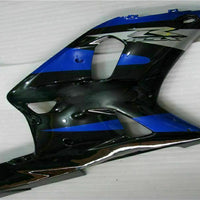 MSB Injection Mold Blue Black Fairing Fit for  2001-2003 GSXR 600 750 n004