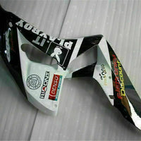 MS Injection White Black Mold ABS Fairing Fit for Honda 2006-2007 CBR1000RR u034