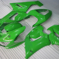 NT Complete Green ABS Plastics Fairing Fit for 2005 2006 ZX6R 636 New Set e06A