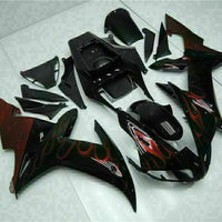 MSB Injection Mold Kit Black ABS Fairing Fit for Yamaha 2002-2003 YZF R1 g026