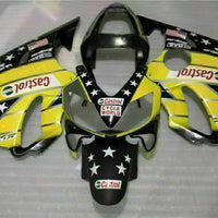 MS Injection Fairing Yellow Black Fit for Honda 2001-2003 CBR600 F4I u041