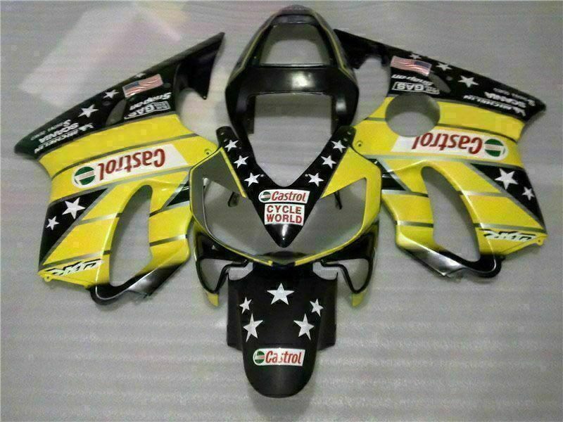 NT Fairing Fit for Honda 2001-2003 CBR600 F4i U041- Yellow Black | ABS Injection