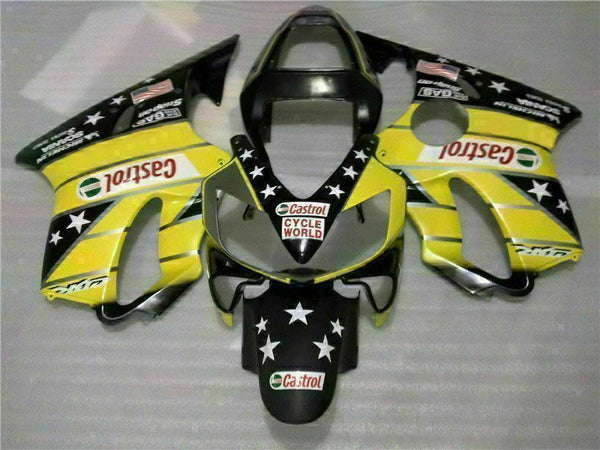 MS Injection Fairing Yellow Black Fit for Honda 2001-2003 CBR600 F4I u041