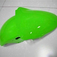 MSA Fit for  2000-2002 ZX6R Plastic Green Black Injection Fairing ABS t016