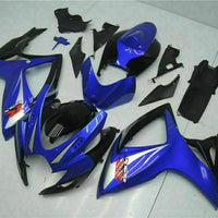 MSB Injection Mold Blue Fairing Fit for  2006 2007 GSXR 600 750 n018