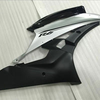 MS Injection Mold Silver Black Kit Fairing Fit for Yamaha 2006-2007 YZF R6 g012