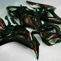 MS Injection Red Flame Kit Fairing Fit for Honda 2006-2007 CBR1000RR Set u076